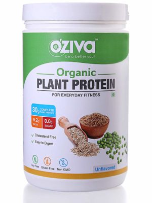 OZiva Organic Plant Unflavored Protein