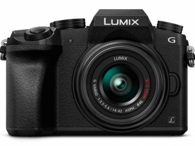 PANASONIC LUMIX G7 4K Mirrorless Camera with 14-42mm MEGA O.I.S. Lens, 16 Megapixels, 3 Inch Touch LCD, DMC-G7KK (USA BLACK)