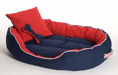 Petshub Elite Ultra Soft Reversible Bed with 2 Extra Pillows