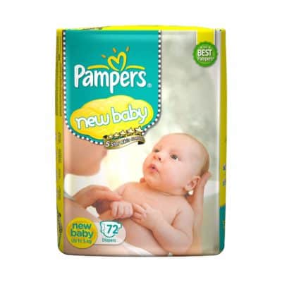 Pampers Active Baby New Born Diapers