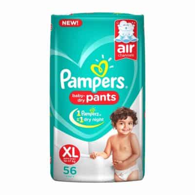Pampers New X-Large Size Diapers Pants
