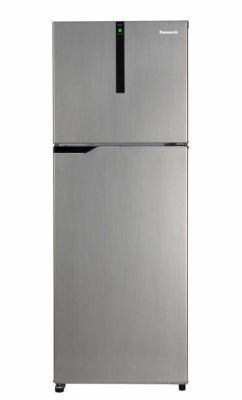 Panasonic 336 L 3 Star Inverter Frost-Free Double-Door Refrigerator (NR-BG341VSS3, Shining Silver)