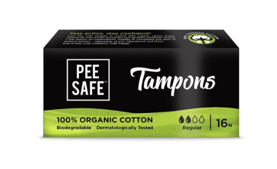 Pee Safe 100% Organic Cotton Tampons