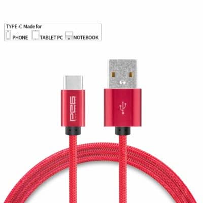 Pes Pure Zinc Alloy (Nylon Braided) Cable