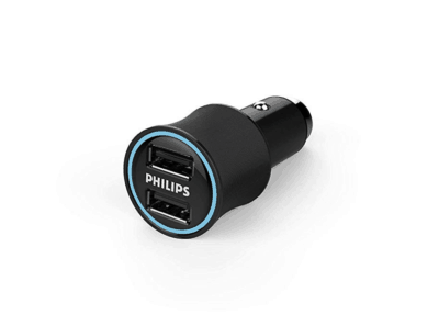 Philips DLP2553 3.1 A Dual USB Car Charger