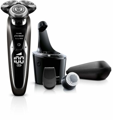 Philips Norelco Electric Shaver 9700 with Cleansing Brush