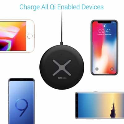 Portronics Toucharge X 10W/2A wireless mobile charging pad