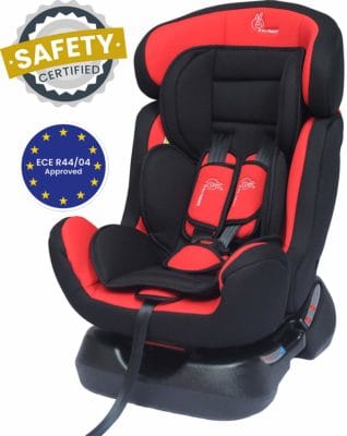 R for Rabbit Jack N Jill Grand Car Seat – The Innovative Convertible Car Seat (Red Black)