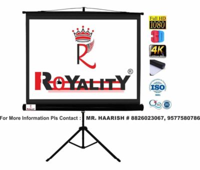 Royality industries Tripod Stand Projector Screen