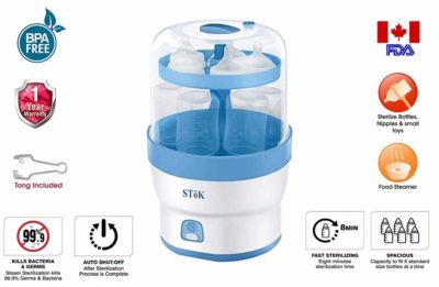 SToK BPA-Free 3 in 1 Electric Steam Sterilizer