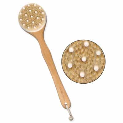 Sacred Salts Wooden Bath Brush with a Long Handle