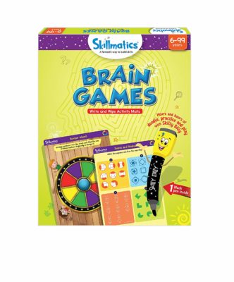 Skillmatics Educational Game: Brain Games, 6-99