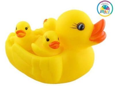 Smiles Creation Ducky Baby Bath Squeeze Toy