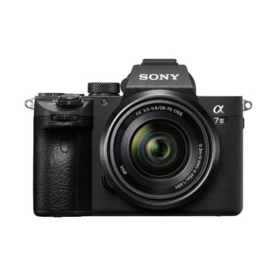 Sony Full Frame E-Mount ILCE-7M3K(A7M3+2870) 24.2MP Mirrorless Interchangeable 28-70mm Lens (Black)
