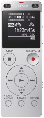 Sony ICD-UX560F Digital Voice Recorder with Built-in USB (Silver)