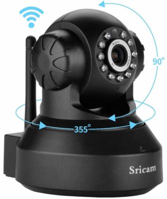 Sricam SP Series SP005 Wireless HD IP Wi-Fi CCTV Indoor Security Camera