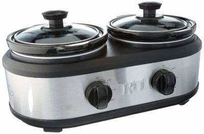 TRU Dual Crock Buffet Slow Cooker S-2125