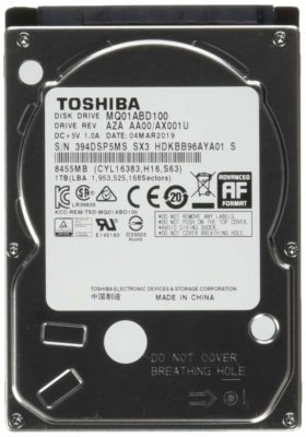 Toshiba 2.5 1TB Internal Hard Drive for Laptop