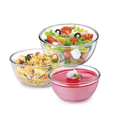 Treo Borosilicate Microwave Safe Mixing Glass Bowl
