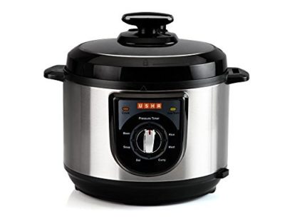 Usha Electric Pressure Cooker with Safety Mechanisms