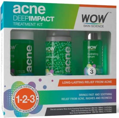 WOW Acne Deep Impact Treatment Kit