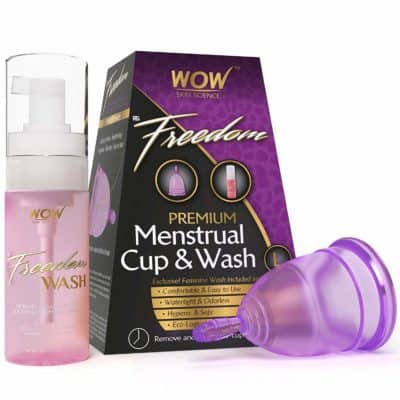 WOW Freedom Reusable Menstrual Cup and Wash(Above 30 Years)