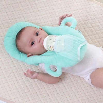 WeKidz Baby Self Feeding Pillow | Newborn Baby Head Pillow
