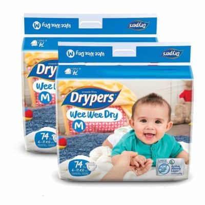 Drypers Wee Wee Dry Medium Size Diapers