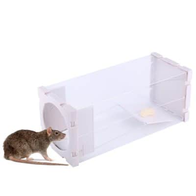 Yosoo 1 humane rat trap cage live animal catcher mouse pest rodent control no kill