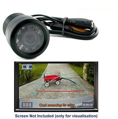 Amicikart 8 LED Night Vision Reverse Parking Camera