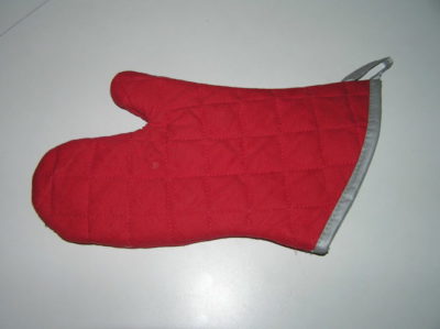 microwave oven baking glove