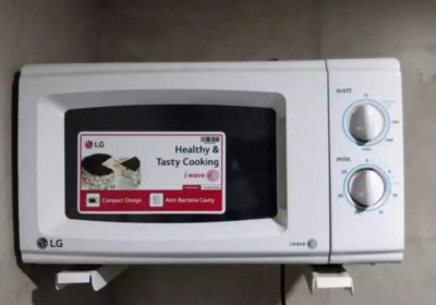 microwave oven size