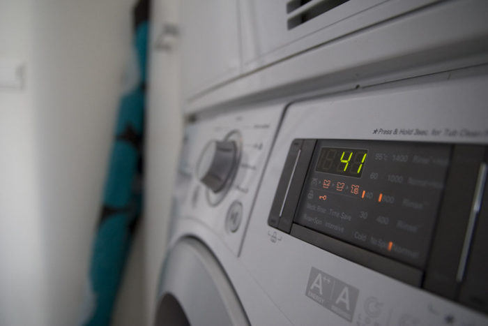 washing machine error code